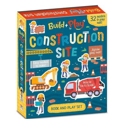 Imagine That Build And Play - Construction Site Book And Play Set - 1