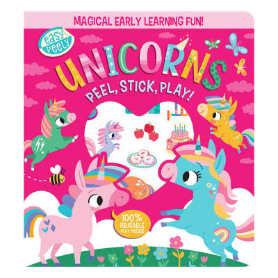 Imagine That Easy Peely Unicorns - Peel, Stick, Play - 1