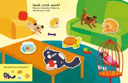 Imagine That Felt Stickers - Animals Play Scene Book - 2