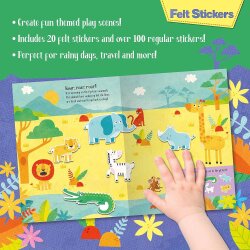 Imagine That Felt Stickers - Animals Play Scene Book - 3