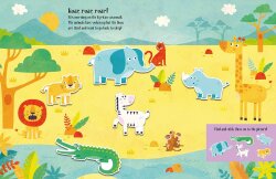 Imagine That Felt Stickers - Animals Play Scene Book - 4