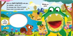 Imagıne That Have You Ever Met A Snappy Croc - Hand Puppet Board Book - 6