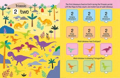 Imagine That Lift The Flap First 100 Dinosaurs To Count - 2