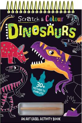 Imagıne That Scratch And Colour - Dinosaurs - 1