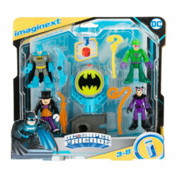 Imaginext DC Super Friends Bat-Tech Bat-Signal Figür Seti HFD47 - 2