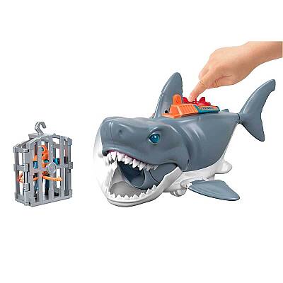 Imaginext Çılgın Köpek Balığı Oyun Seti Gkg77 - 5