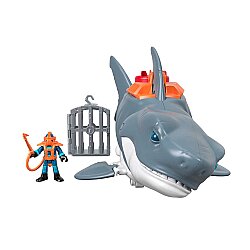 Imaginext Çılgın Köpek Balığı Oyun Seti Gkg77 - 3