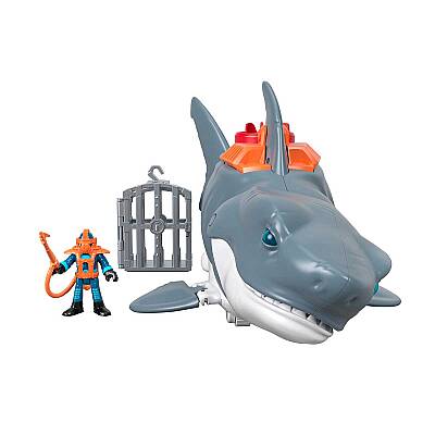 Imaginext Çılgın Köpek Balığı Oyun Seti Gkg77 - 3