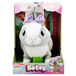 Sesli ve Hareketli Peluş Tavşan Betsy S00009586 - 4