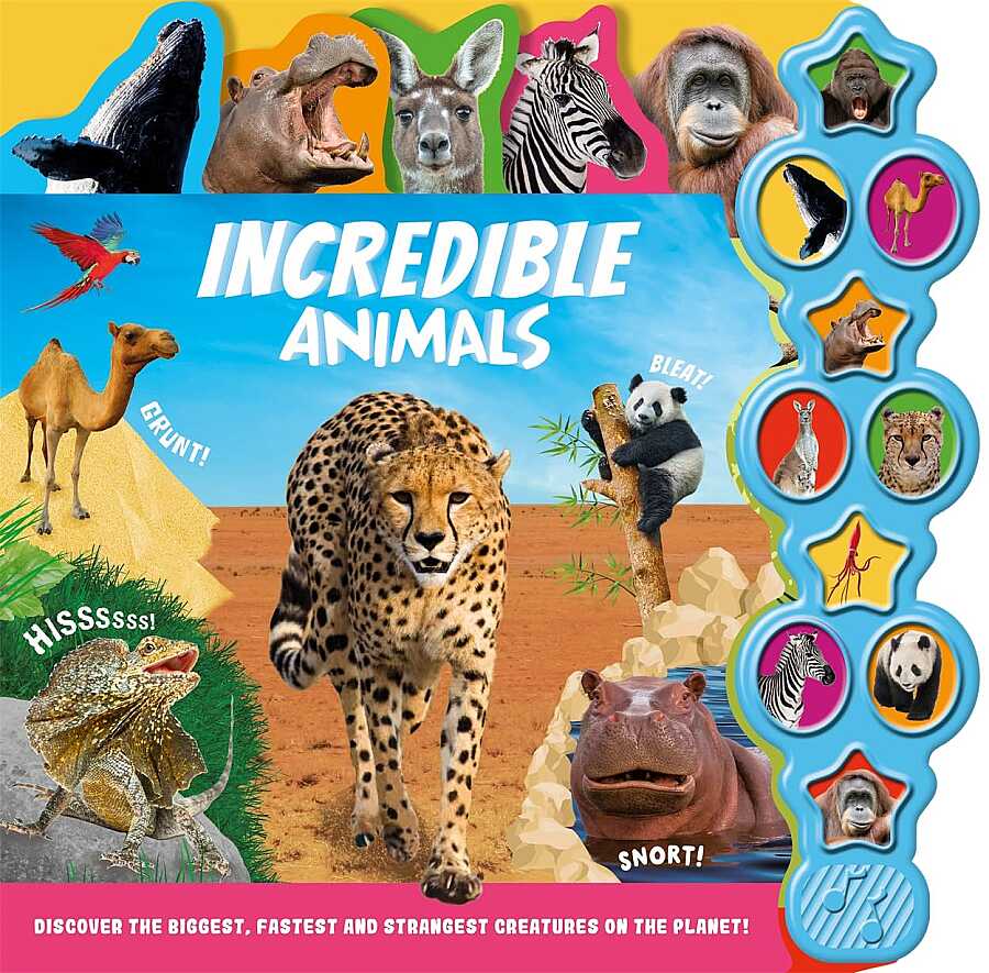 Incredible Animals- İnanılmaz Hayvanlar- İlk Sesli Kitabım