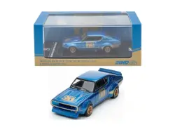 Inno 1/64 Nissan Skyline 2000 GT-R (KPGC110) Yarış Konsepti Mavi - Inno