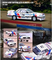 Inno 1/64 Diesel Kıkı Jtc 1988 Gts-R In64-R31-24Jtc88 - 4