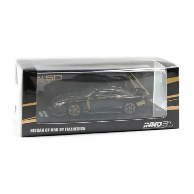 Inno 1/64 Nıssan Gt-R50 By Italdesıng Black In64-R50-Blk - 3