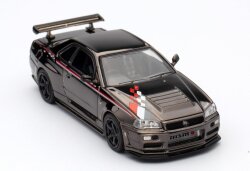 Inno 1/64 Nissan Skyline Gt-R(R34) Nısmo R-Tune Black In64-R34Rt-Bch 