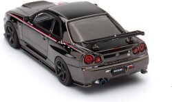 Inno 1/64 Nissan Skyline Gt-R(R34) Nısmo R-Tune Black In64-R34Rt-Bch - 3
