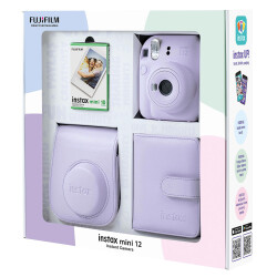 Instax Mini 12 Lila Fotoğraf Makinesi 10'Lu Film Fotsı199-Bx4-10-Dk-Ka - 2