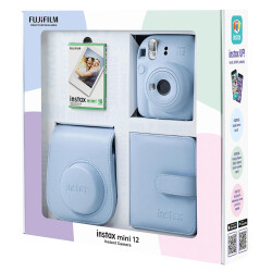 Instax Mini 12 Mavi Fotoğraf Makinesi 10'lu Film Fotsı195-Bx4-10-Dk-Ka - 3