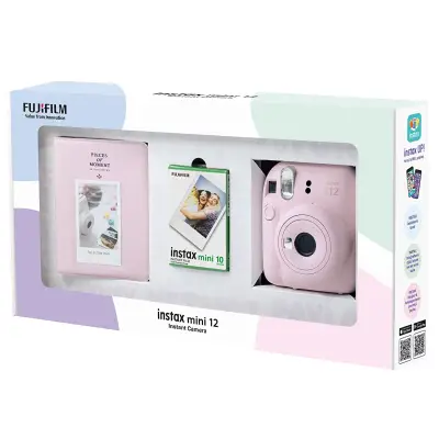 Instax Mini 12 Pembe Fotoğraf Makinesi 10'Lu Film Fotsı196-Bx3-10-Pa - 2