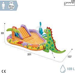 Intex 56139 Dinazor Parkı Oyun Havuzu 201 cm - 5
