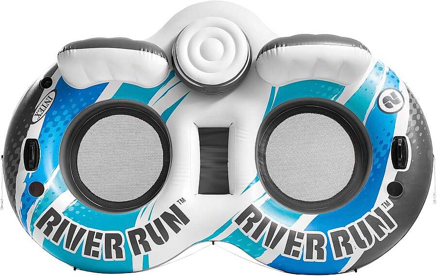 Intex 56827 River Run Çift Taraflı Mavi Fileli Koltuk 243 cm