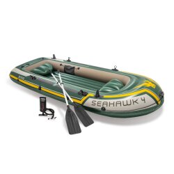 Intex Seahawk Boat+Kürak+Pompa Set 351 cm. - Intex