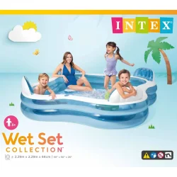 Intex Şeffaf Koltuklu Aile Boyu Havuz 229 cm (56475) - 3