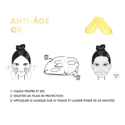 Inuwet Anti Aging Altın Yüz Maskesi VINMA33 - 2