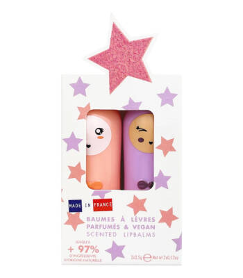 Inuwet Duo Glitter Lip Balm Dudak Nemlendirici Set Agathe Vıncb47 - 1