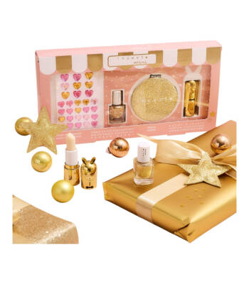 Inuwet Glitter Gold Kozmetik ve Cilt Bakım Hediye Seti - 2