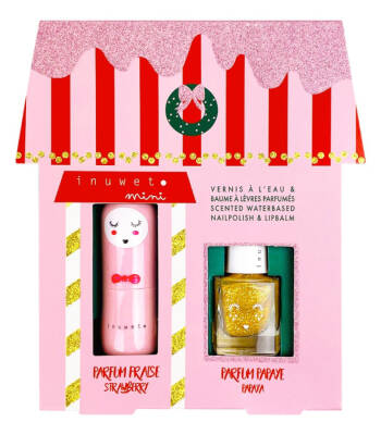 Inuwet Juliet House Lip Moisturizer And Water-Based Nail Polish Set Vincj24P24 - 1