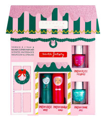 Inuwet Maison Charlotte Noel Evim - 2li Lip Balm ve 2'li Oje Seti VINCC24 - İnuwet