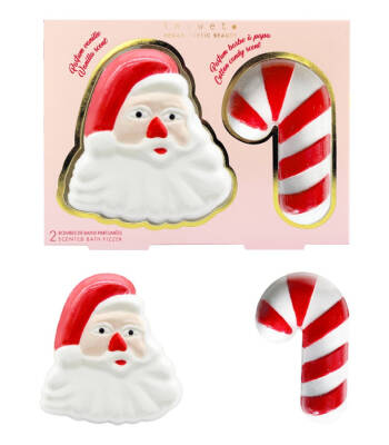 Inuwet Banyo Bombası Seti Noel Baba ve Baston Şeker - 2