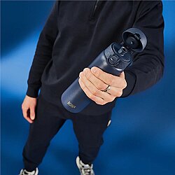 ION8 Sızdırmaz İnce Su Termosu (500 ml )- Lacivert - 5