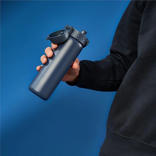 ION8 Sızdırmaz İnce Su Termosu (500 ml )- Lacivert - 6