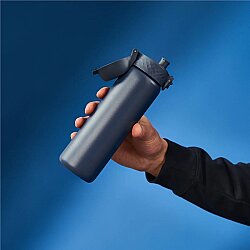 ION8 Sızdırmaz İnce Su Termosu (500 ml )- Lacivert - 3