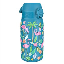 ION8 Paslanmaz Çelik Sızdırmaz Çocuk Suluğu 400 Ml - Flamingolar - ION8
