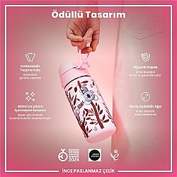 ION8 Paslanmaz Çelik Sızdırmaz Çocuk Suluğu (400 ml) - Koala - 2