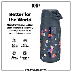 ION8 Paslanmaz Çelik Sızdırmaz Çocuk Suluğu (400 ml) - Oyuncu - 5