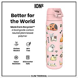 ION8 Sızdırmaz İnce Su Termosu (500 ml) - Köpekler - 6