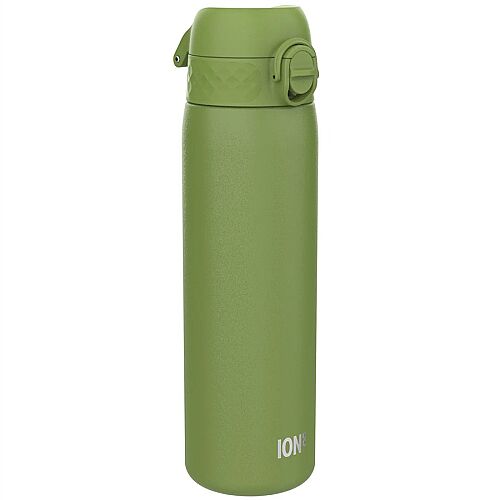 ION8 Sızdırmaz Paslanmaz Çelik İnce Suluk (600 ml) - Haki Yeşili - 1