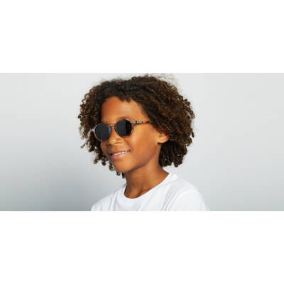 Izipizi Sun Junior #D Blue Tortoise 5-10 Yaş - Kahverengi/Mavi Çocuk Güneş Gözlüğü - 3