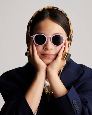 Izipizi Sun Junior #D Lilac 5-10 Yaş - Lila Çocuk Güneş Gözlüğü - 5