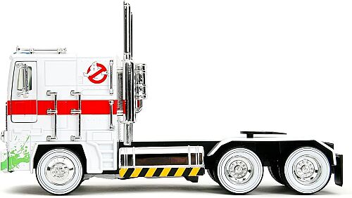 Jada Toys Transformers Ghostbusters Optimus Prime Kamyon - Beyaz/Kırmızı - 4