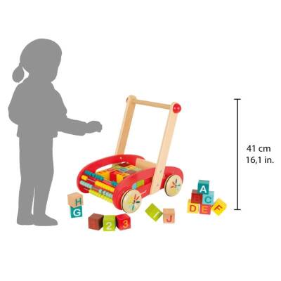 Janod Ahşap ABC Araba J05379 - 5