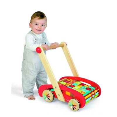 Janod Ahşap ABC Araba J05379 - 4