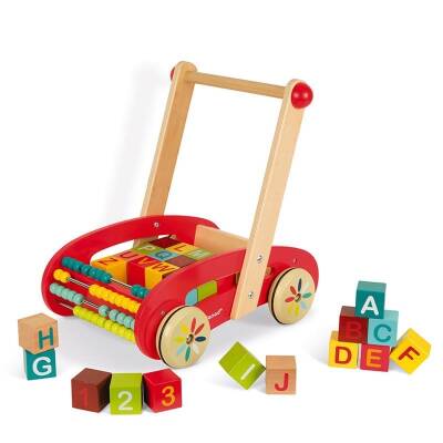 Janod Ahşap ABC Araba J05379 - 1
