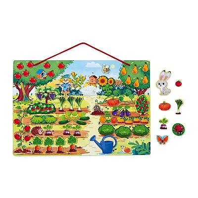 Janod Mıknatıslı Oyun - Bahçe J05463 - 1