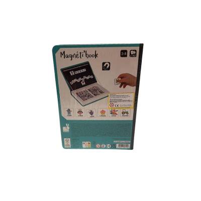 Janod Mıknatıslı Oyun Kitabı - Alfabe J02712 - 5