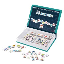 Janod Mıknatıslı Oyun Kitabı - Alfabe J02712 - Janod