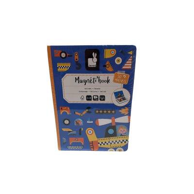 Janod Mıknatıslı Oyun Kitabı - Araçlar J02715 - 5